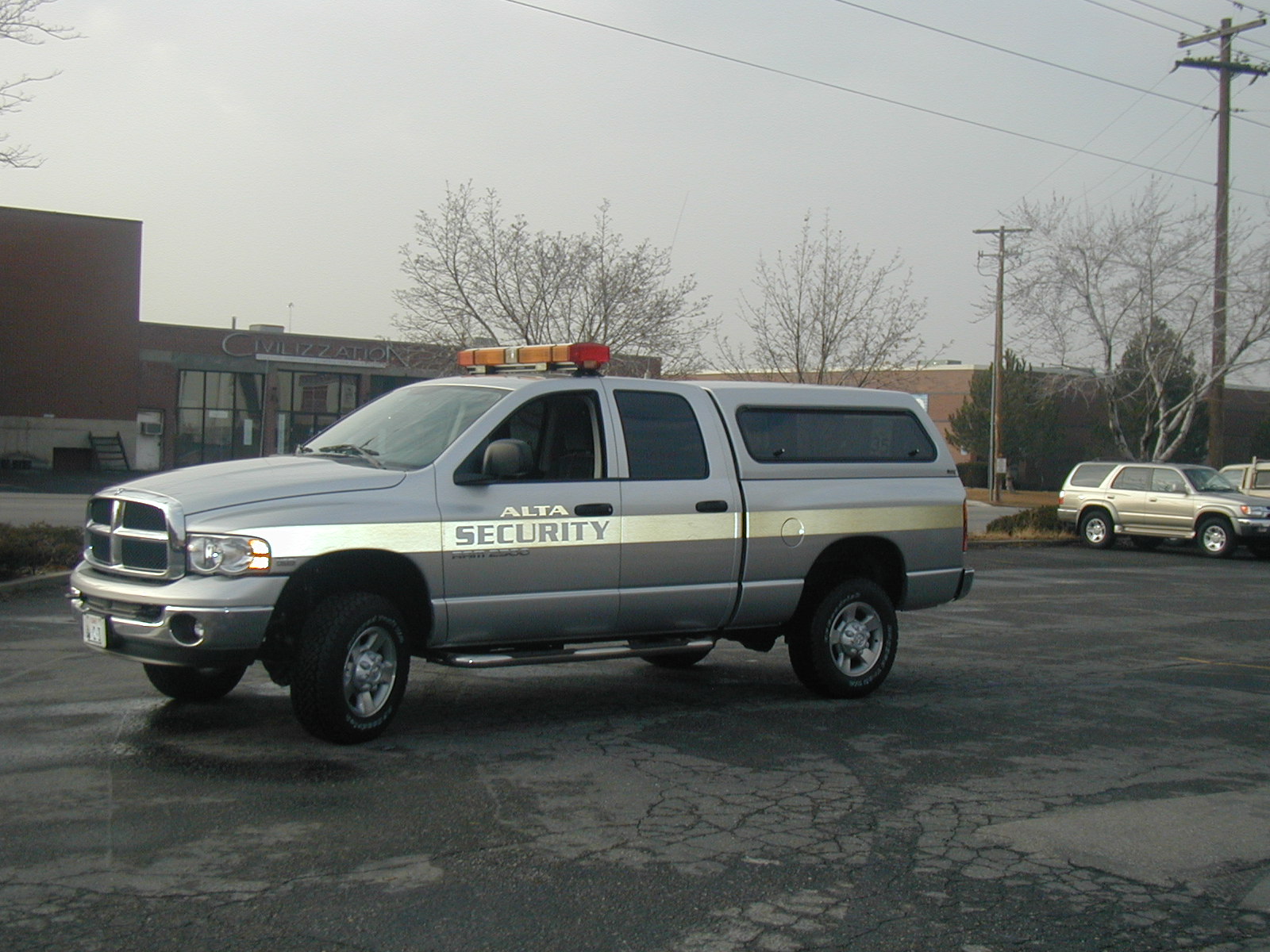 Vehicle Wrap for Alta Security