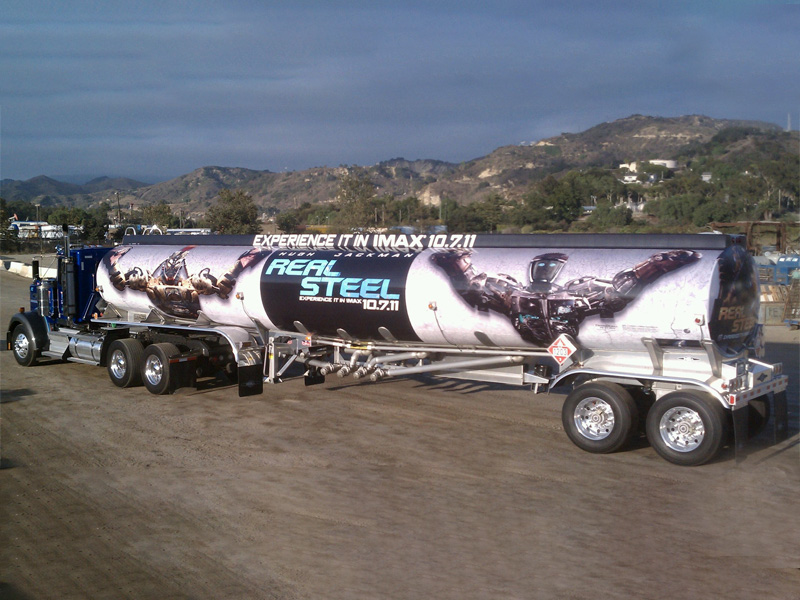 Movie Graphic made into Vehicle Wrap
