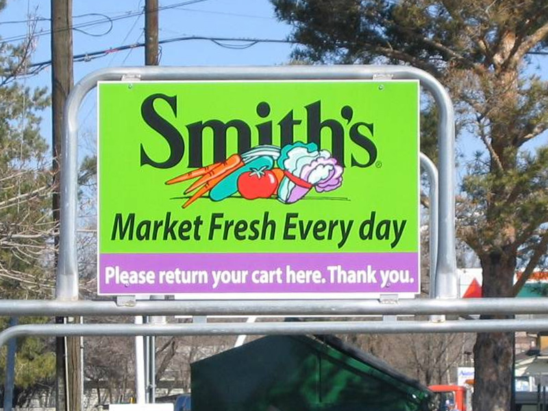 Sign for Smith's Marketplace