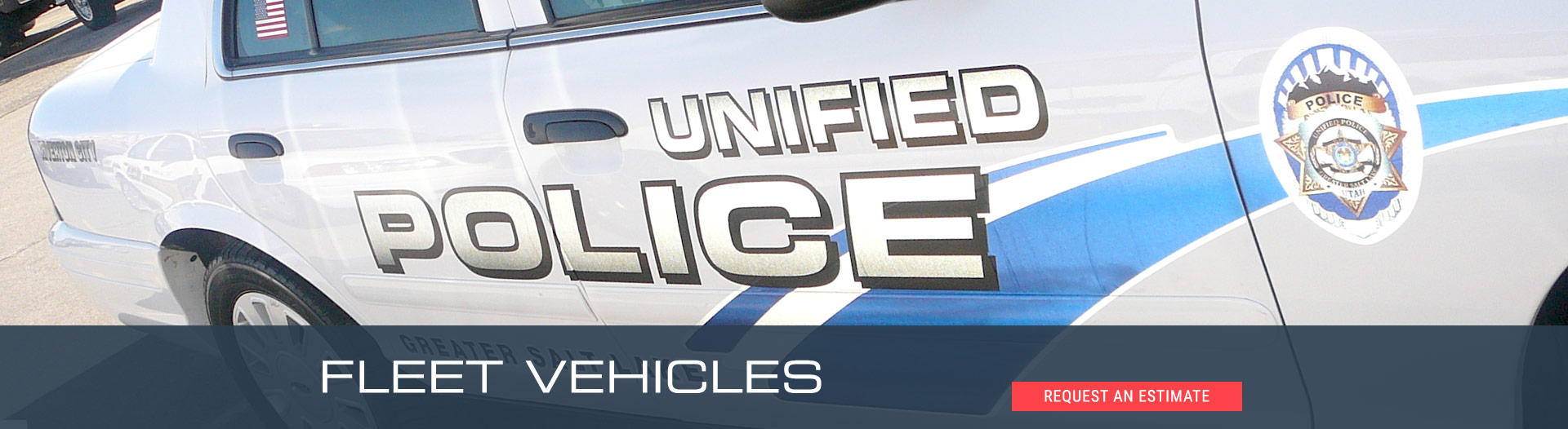 Unified Police Vehicle Wrap
