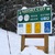 Shortcut Informative Ski Trail Sign