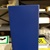 blue molded fiberglass trail run sign front