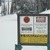 Warning Information Ski Trail Sign