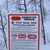 Freestyle Terrain Informative Sign for Skiers