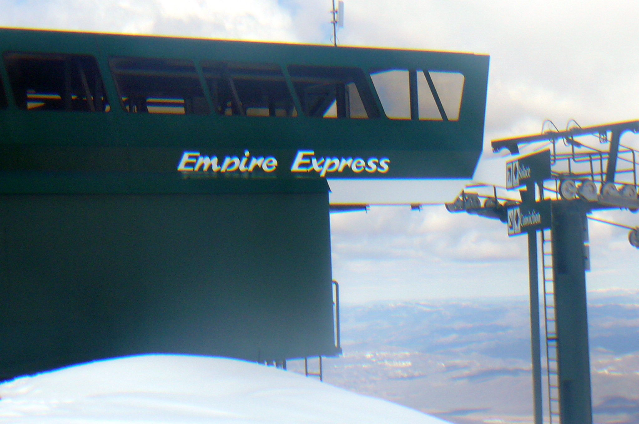 Empire Express Building Wrap