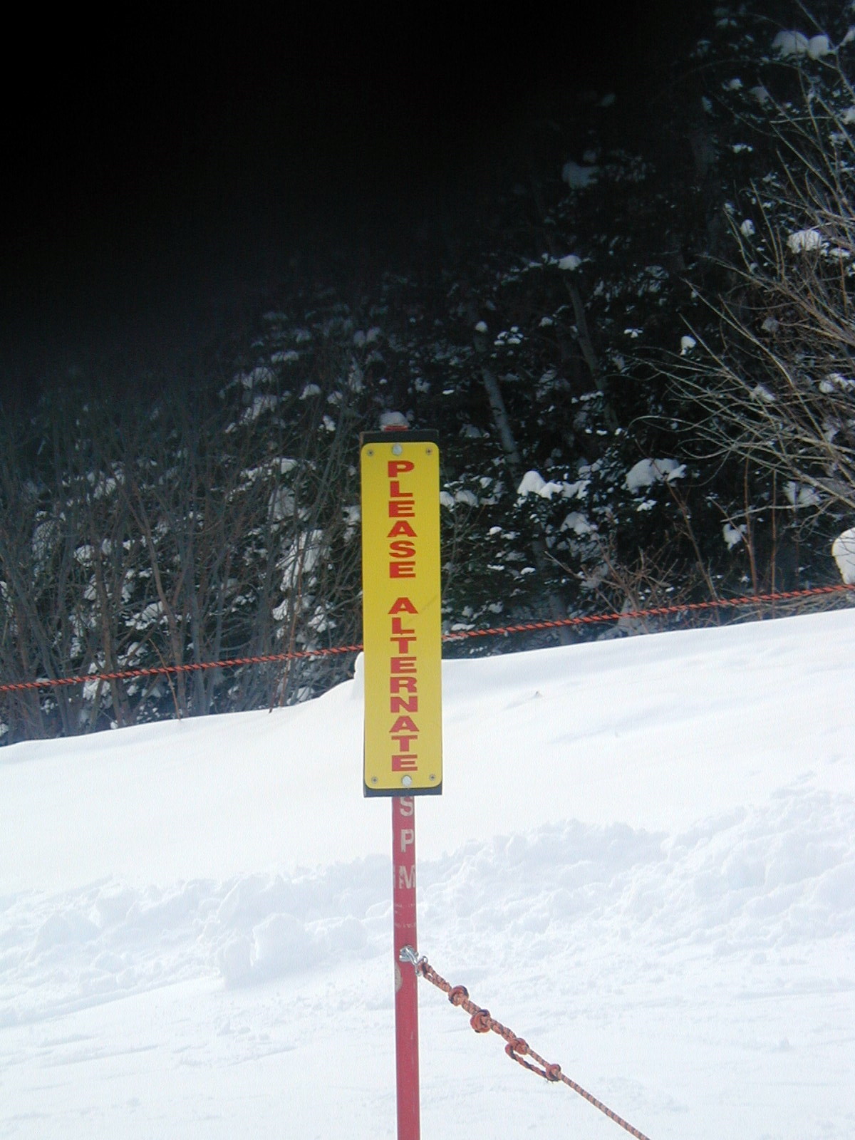 Ski Sign