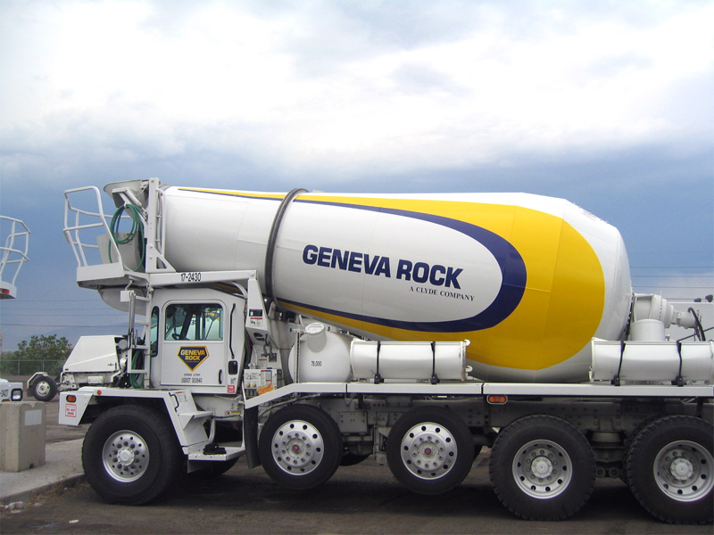Geneva Rock Truck Wrap