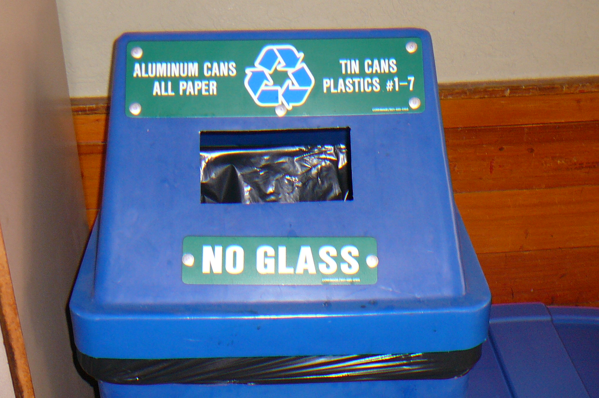 Recycling Bin Graphic Wrap