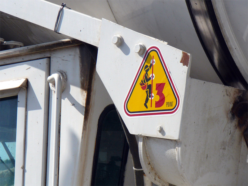 Industrial Information and Safety Sign